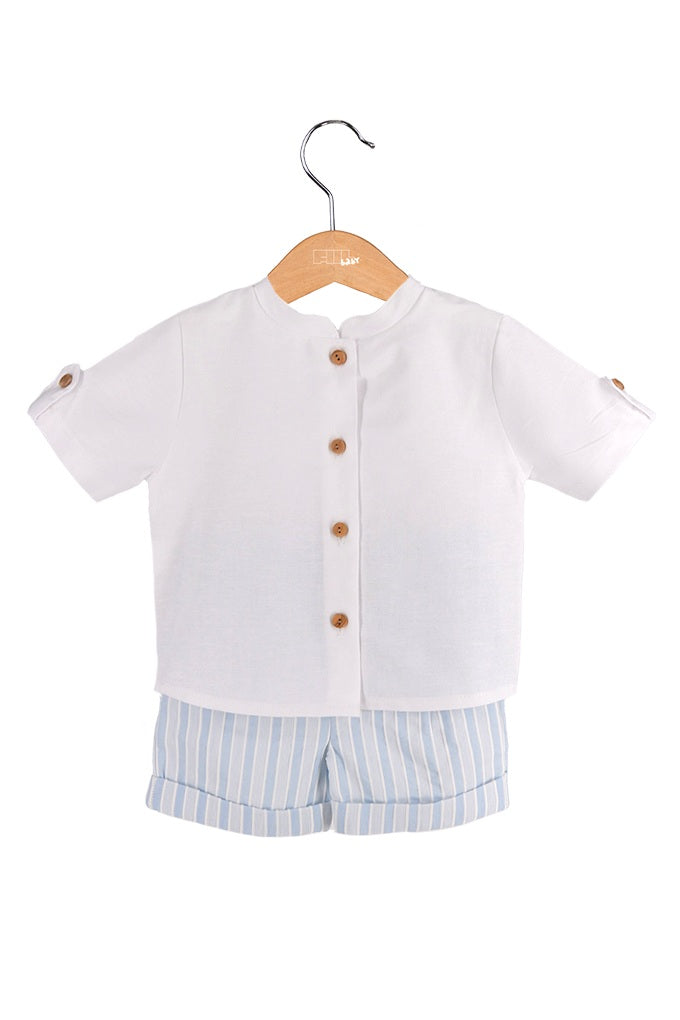 Conjunto camisa + calções