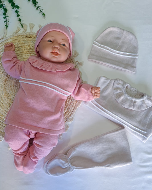 Conjunto de três peças