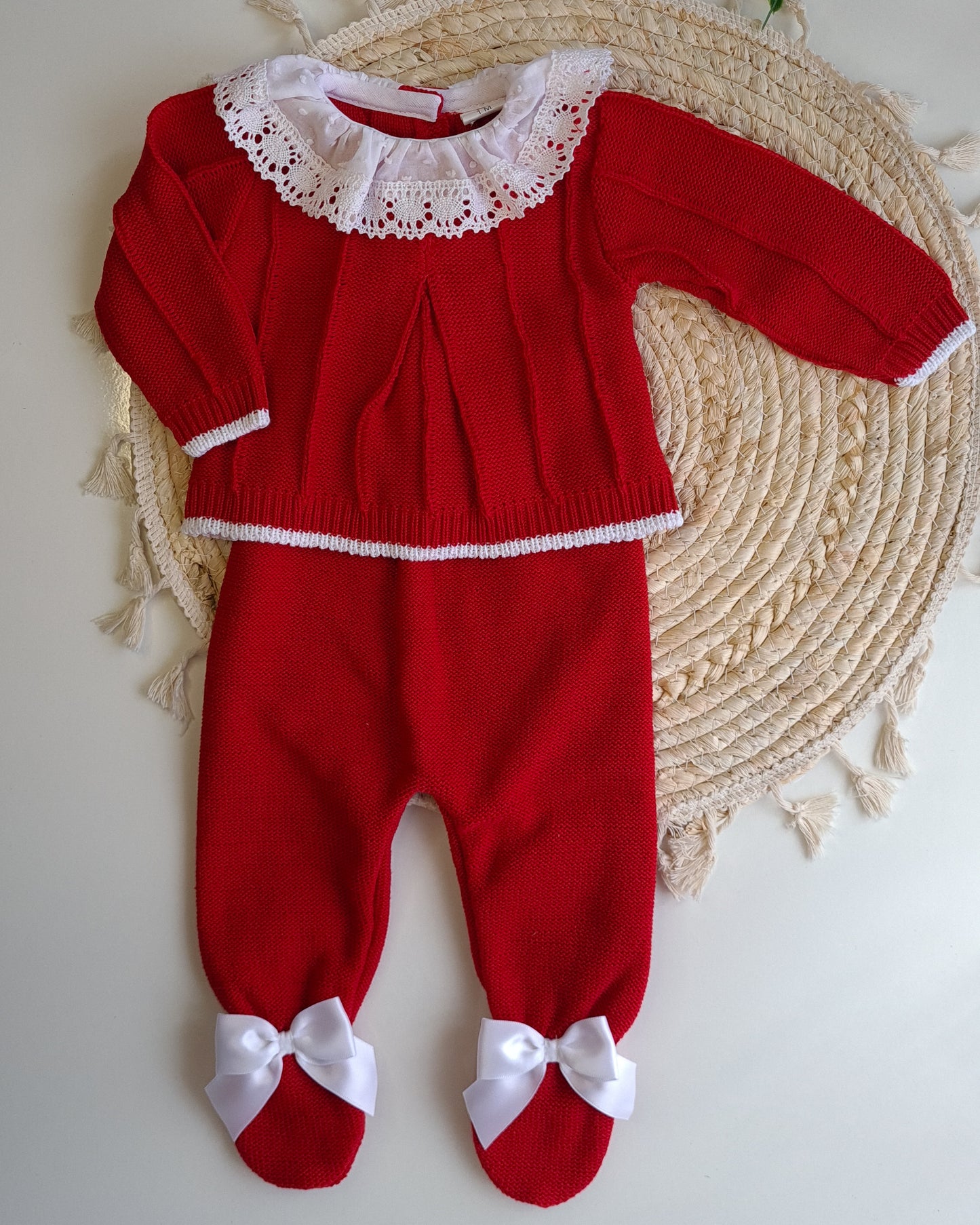 Conjunto de malha de 2 peças