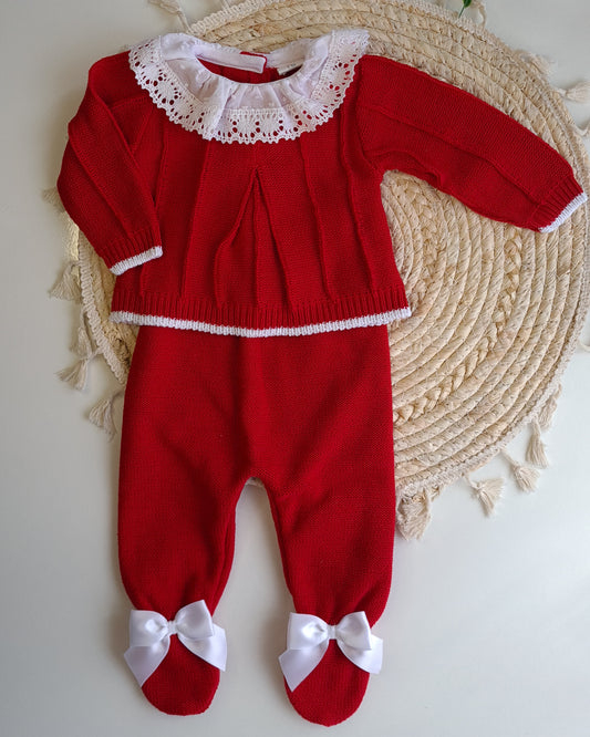 Conjunto de malha de 2 peças