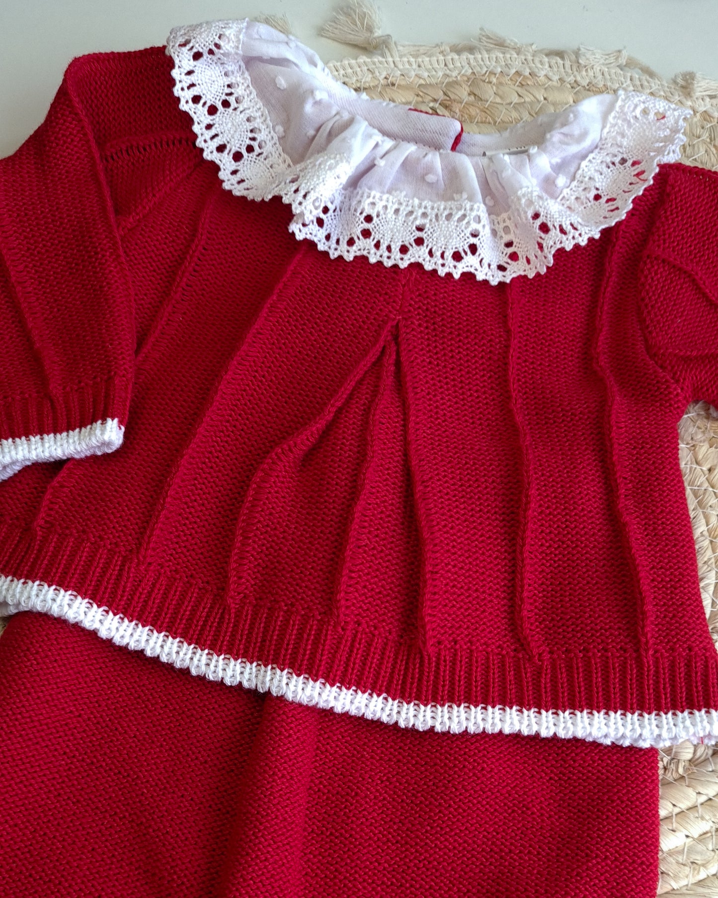 Conjunto de malha de 2 peças