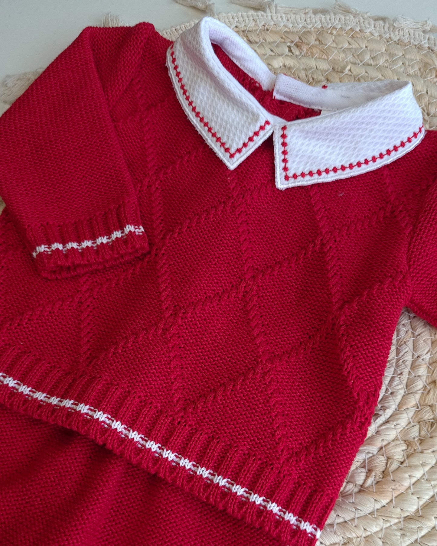 Conjunto de malha de 2 peças