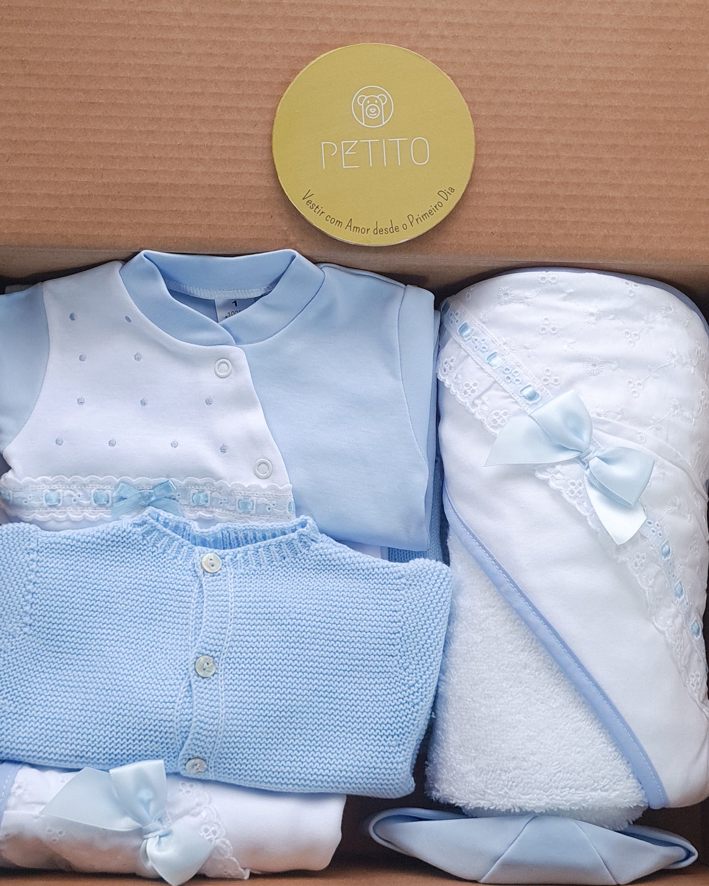 Kit de Maternidade – Azul bebé