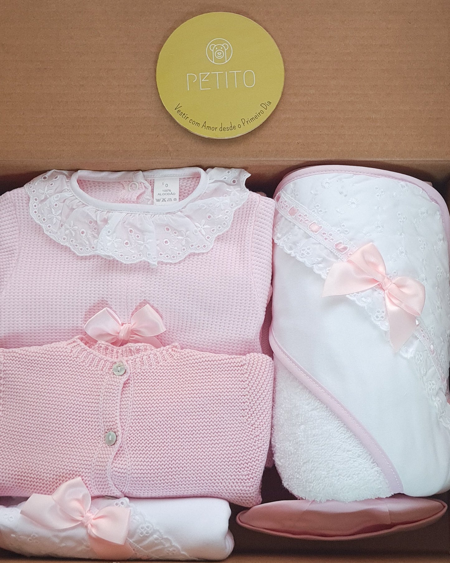 Kit de Maternidade – Rosa bebé