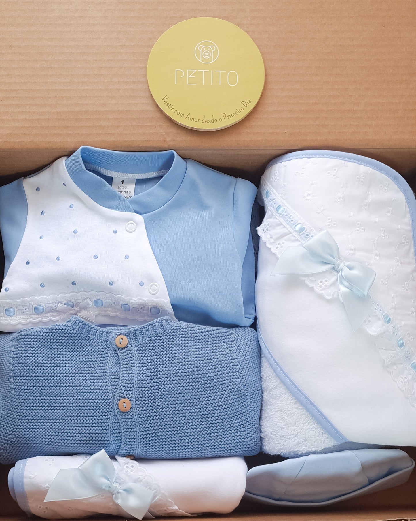 Kit de Maternidade – Azul Cobalto