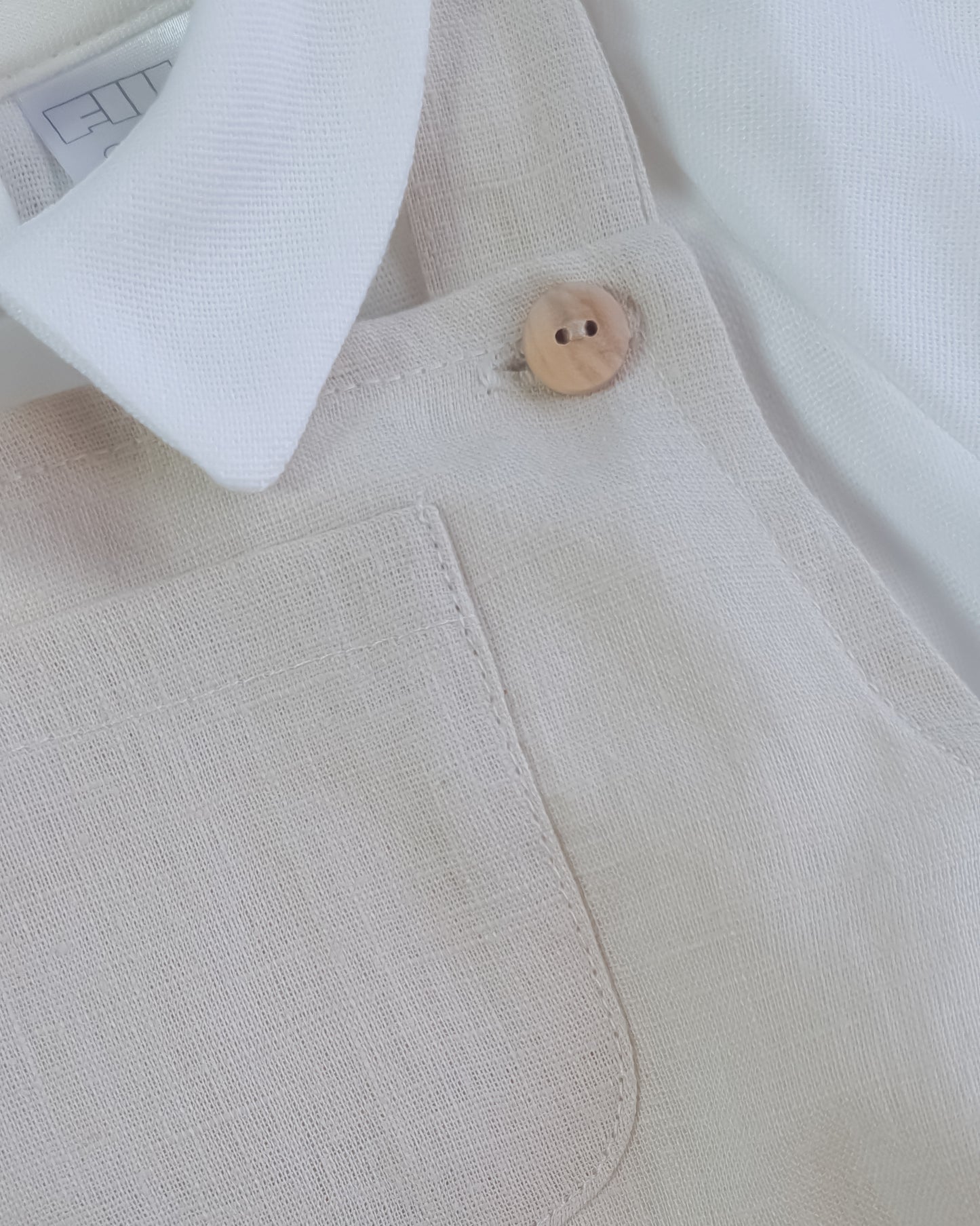 Fofo Linho com Blusa Manga Curta