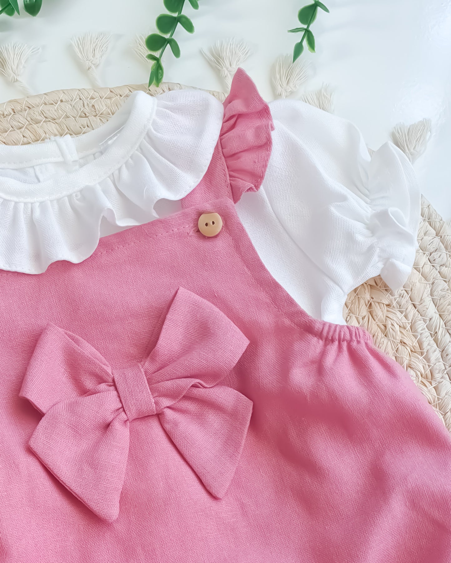 Fofo Linho com Blusa Manga Curta
