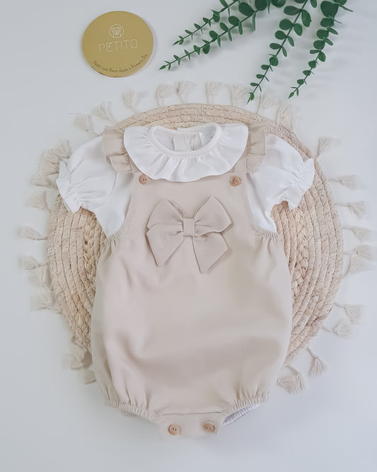 Fofo Linho com Blusa Manga Curta