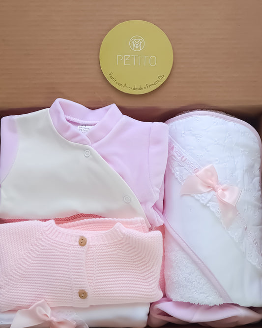 Kit de Maternidade – Rosa bebé (O/I)