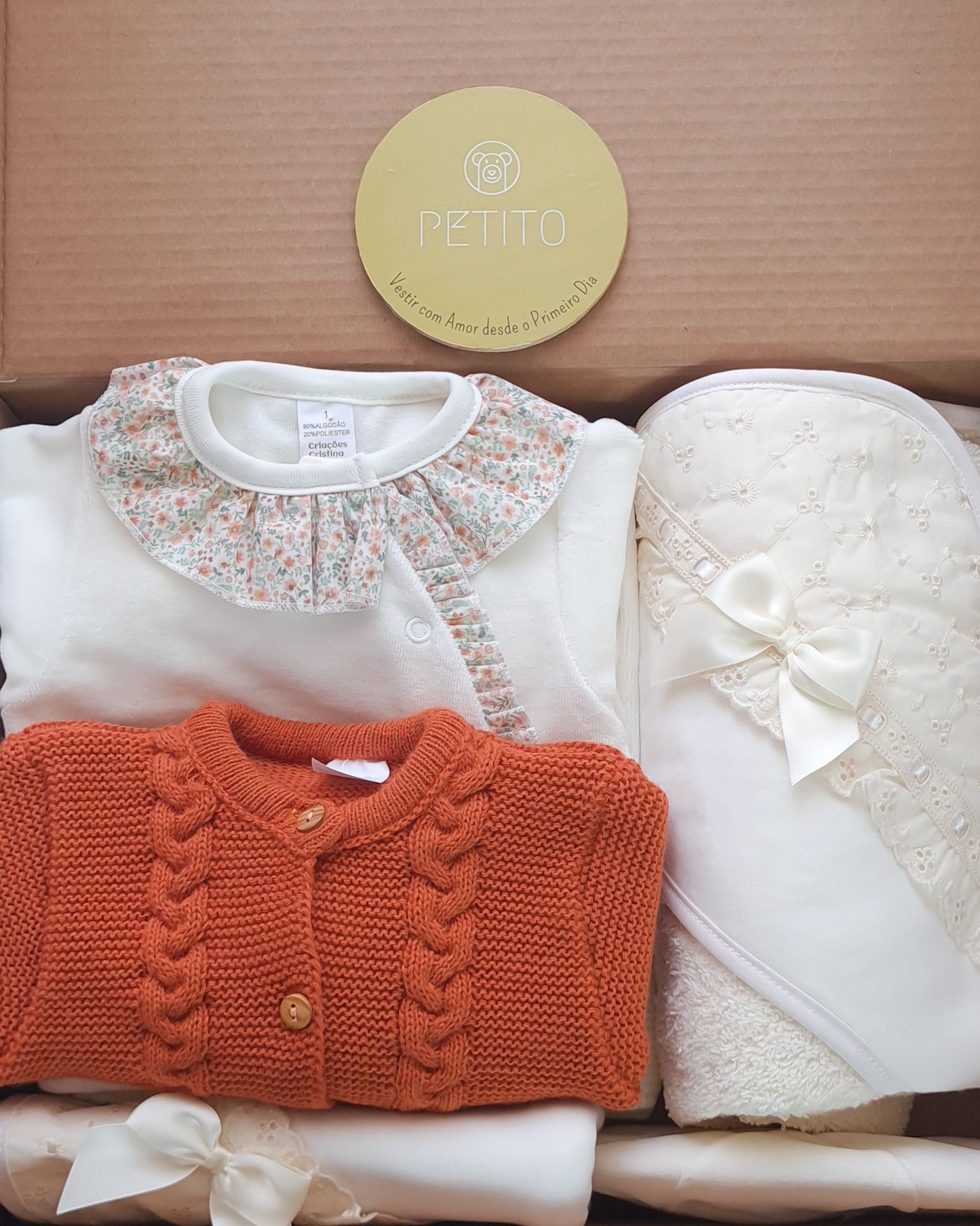 Kit de Maternidade – Pérola com flores (O/I)
