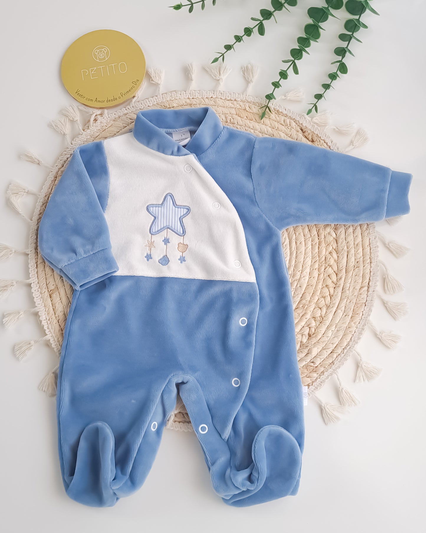 Kit de Maternidade – Azul cobalto estrela (O/I)