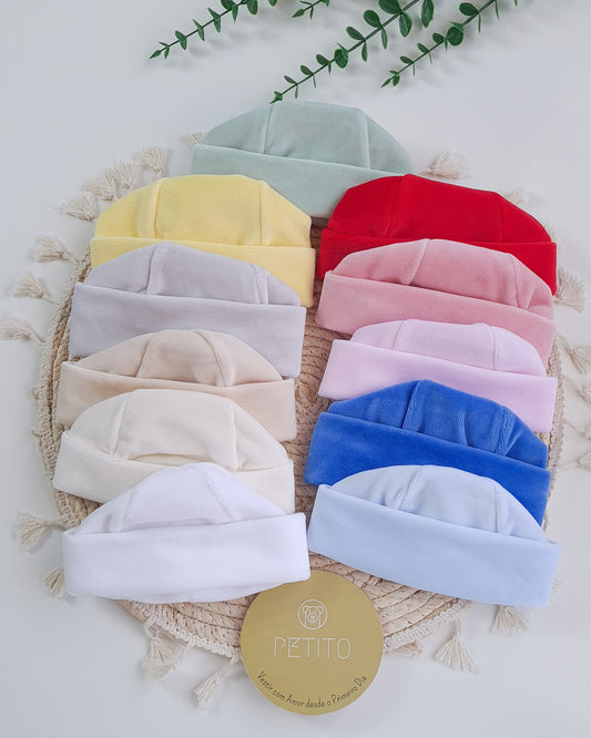 Gorro de veludo