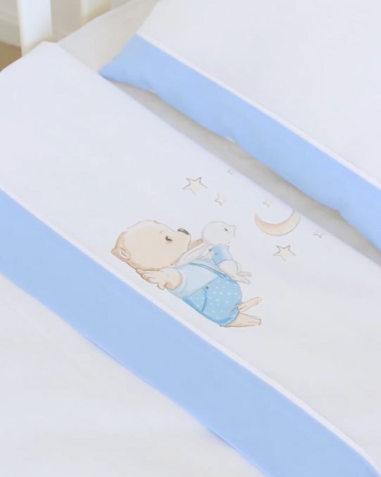 Lençóis de algodão para berço