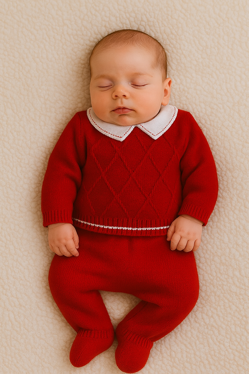 Conjunto de malha de 2 peças